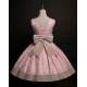 Pink Up Chocolate Normal Waist JSK(Leftovers/Full Payment Without Shipping)